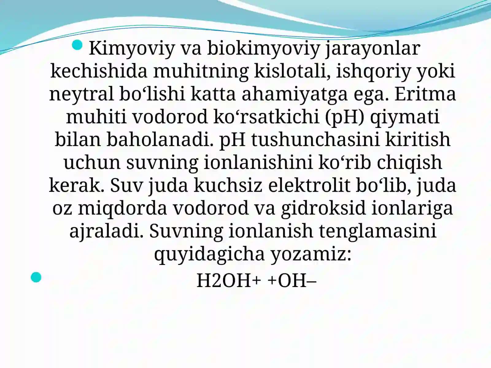 PH.Vodorod ko'rsatkichi 4