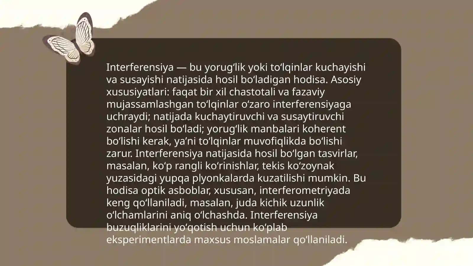To'lqinlar Aralashuvi va Interferensiya 4