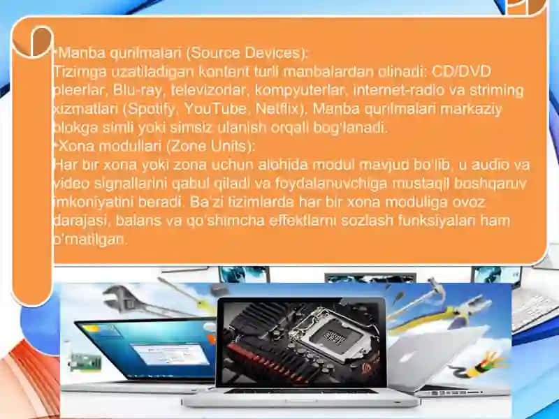 Multiroom - multimediya tizimi va uning imkoniyatlari 4