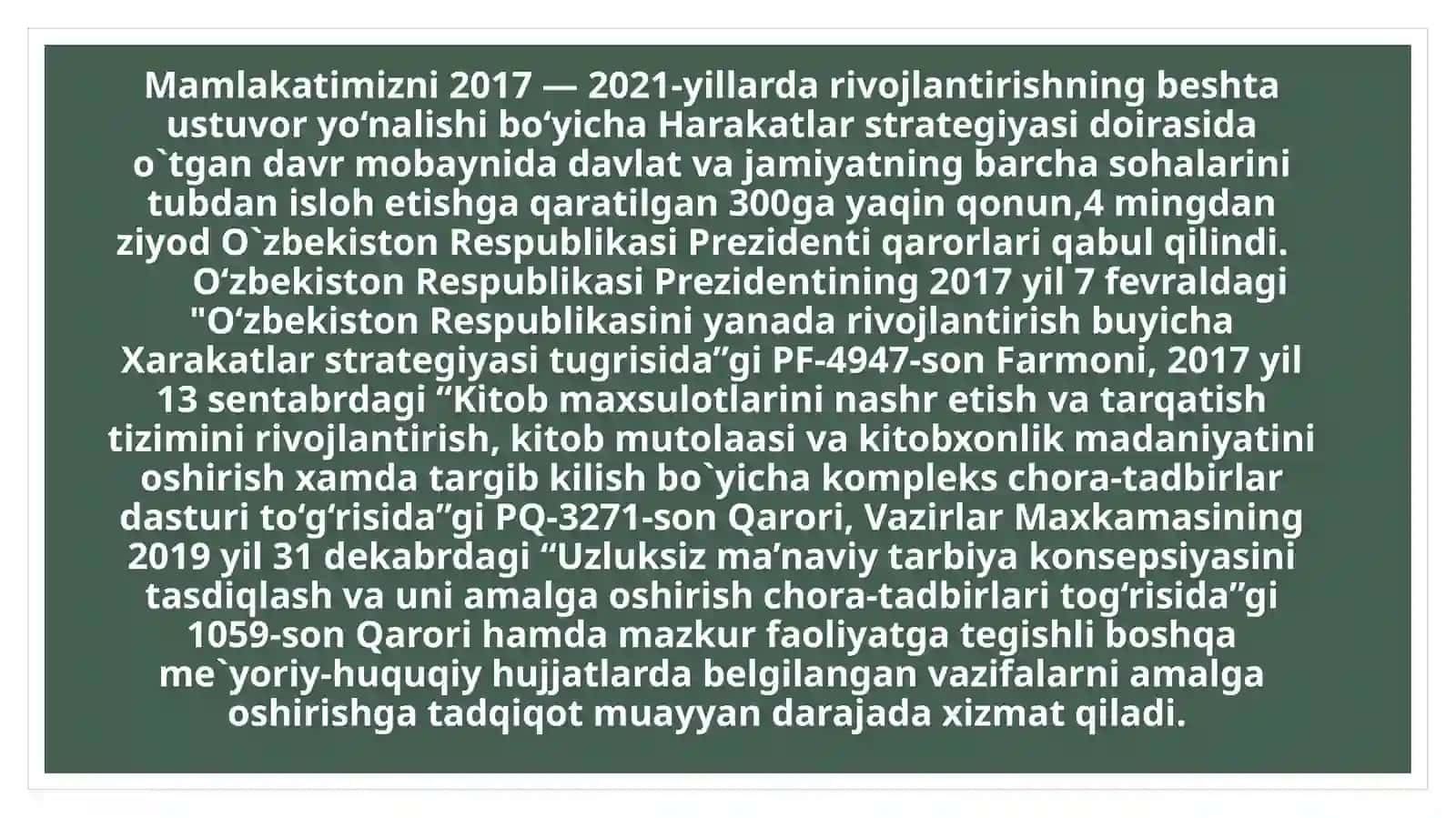 Tarbiya fanini o'qitish asosida o'quvchilarda kitobxonlik madaniyatini shakllantirish jarayoni 4