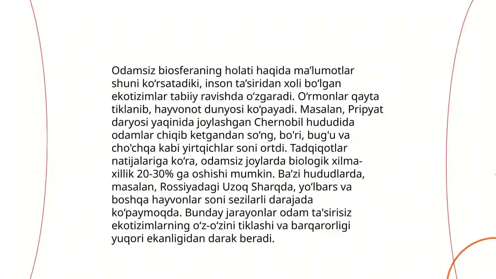 Mavzu: Odam va biosfera, noosfera haqidagi V.I.Vernadskiyning o'rganishlari 4