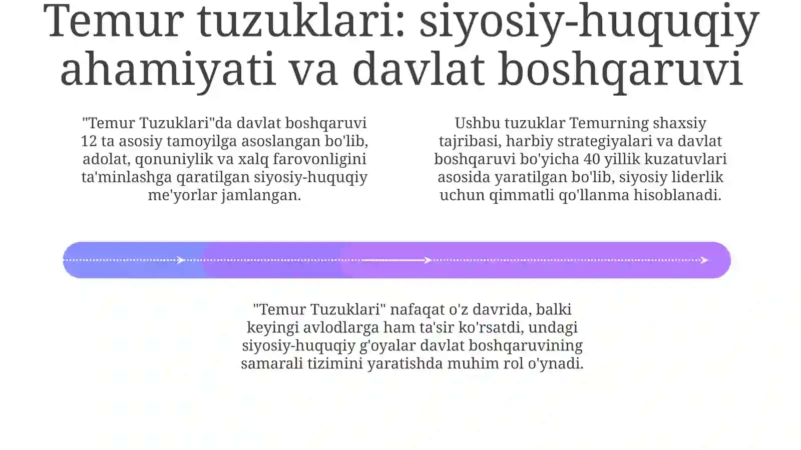 Amir Temur va Temuriylar davridagi siyosiy huquqiy ta’limotlar 4