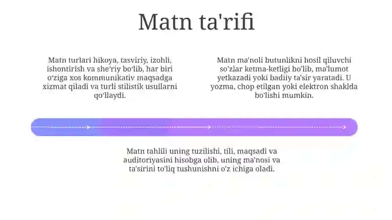 Matn va uning turlari 4