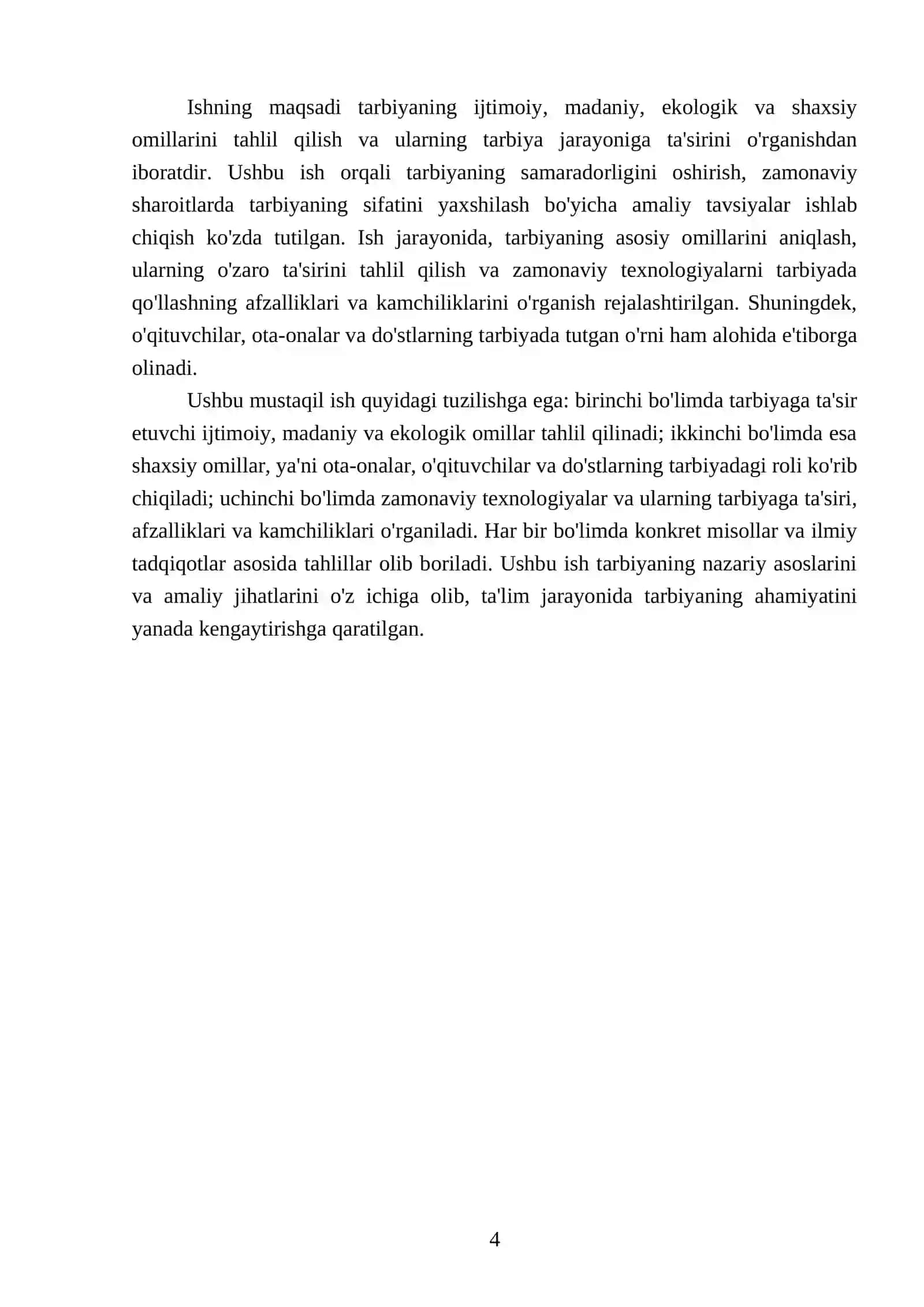 Tarbiyaga tasir etuvchi omillar 4