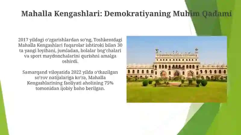 Mahalla instituti demokratiya uchun muhim qadam 4