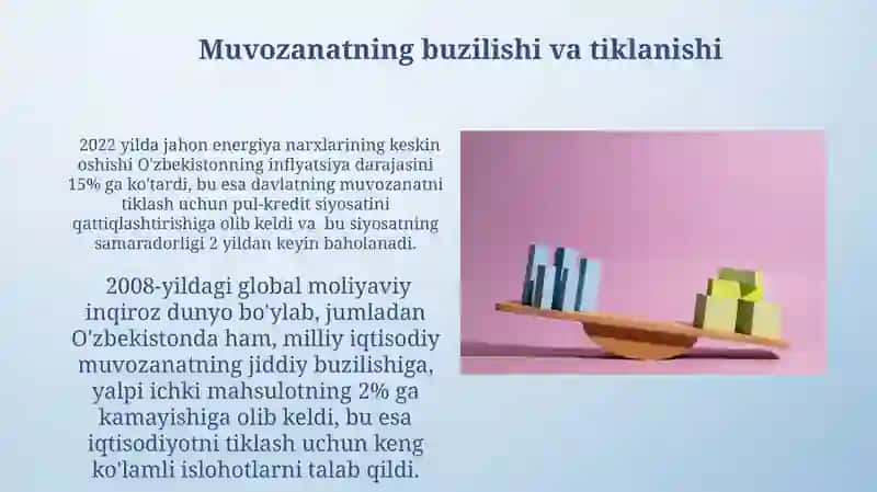 Milliy iqtisodiyotning muvozanati 4