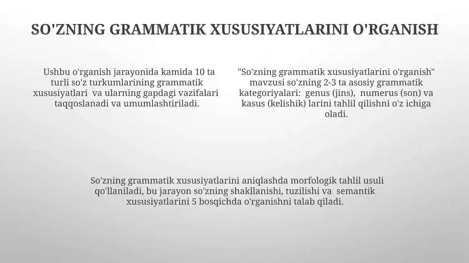 Gap va soʻz birikmasi ustida ishlash 4