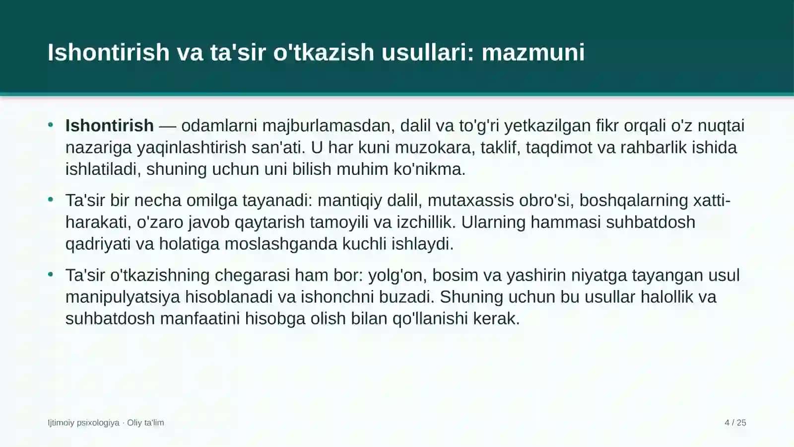 suvenir ishlab chiqarishda ishontirish va ta'sir o'tkazish usullari 9386 4