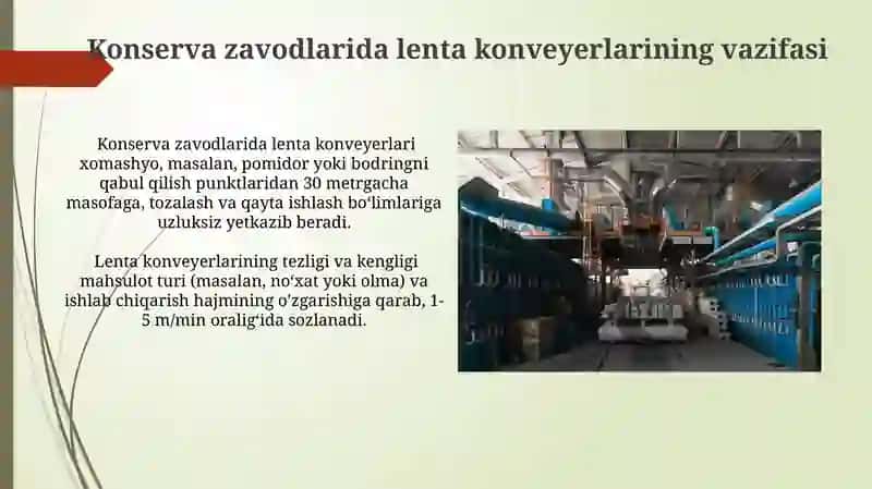 Lentali transporterning ishlash tartibi 4