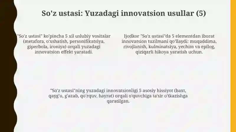 "So'z latofati" 4