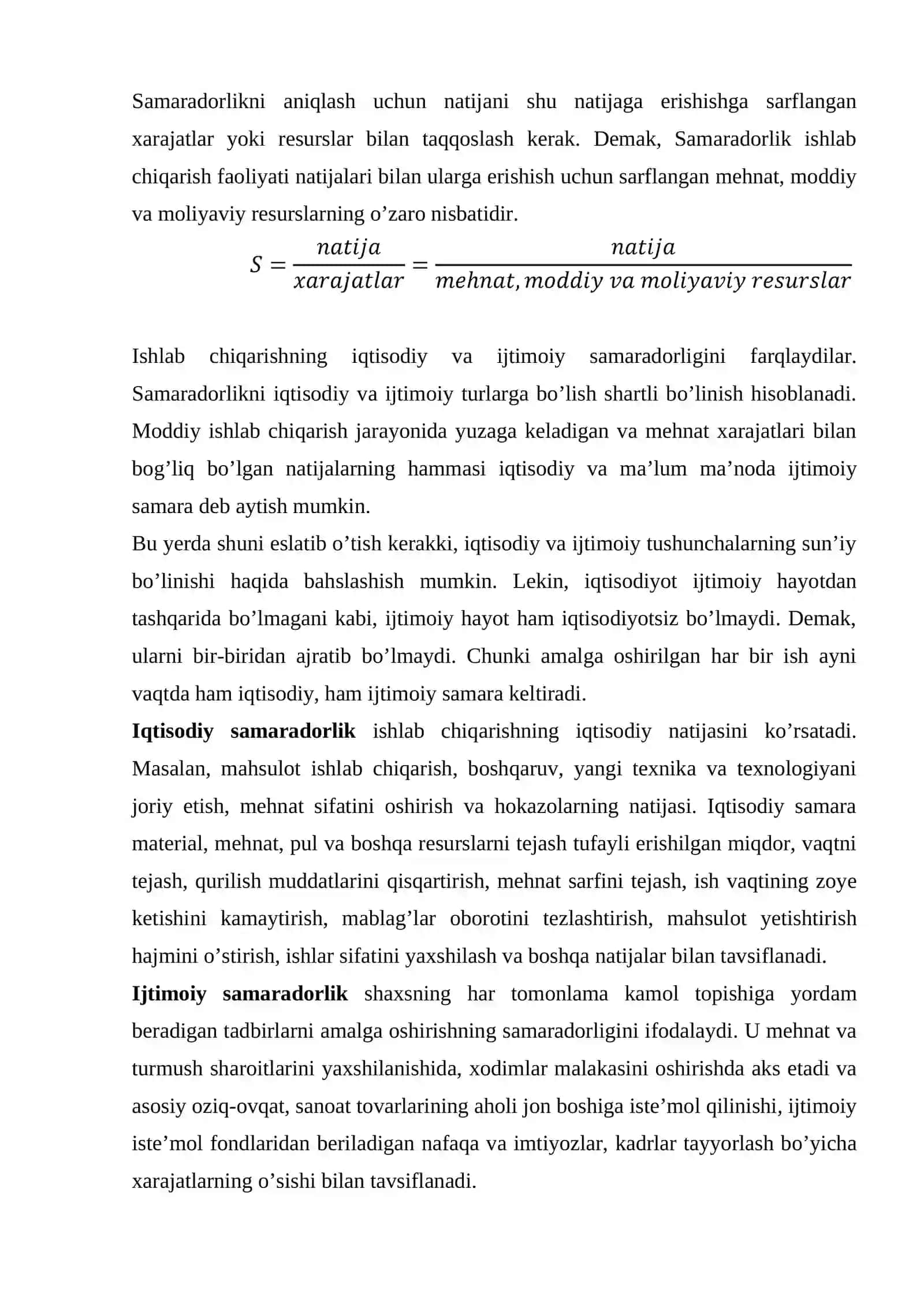 Samaradorlik sanoat ishlab chiqarishining "ko’zgusi" sifatida 4
