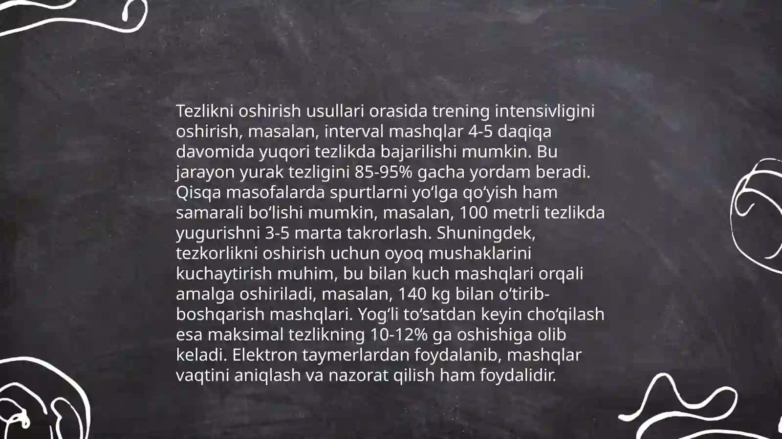 YENGIL ATLETIKA SPORT TURIDA HARAKATLANISH TEXNIKASI VA TAKTIKASI 4