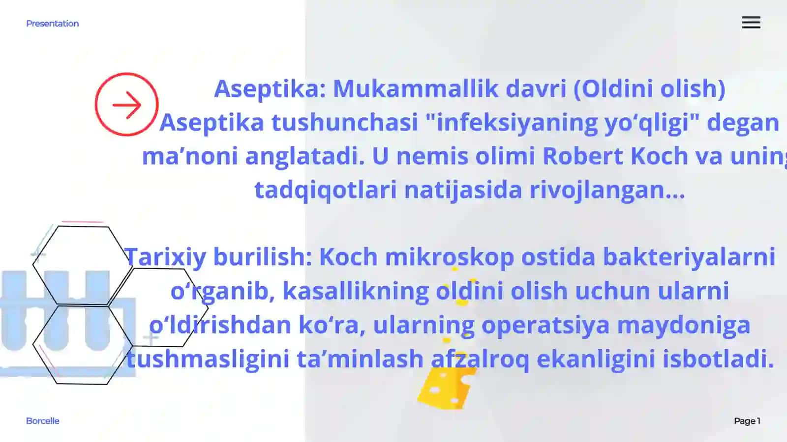 Aseptika ba Antiseptika tushunchalari 4