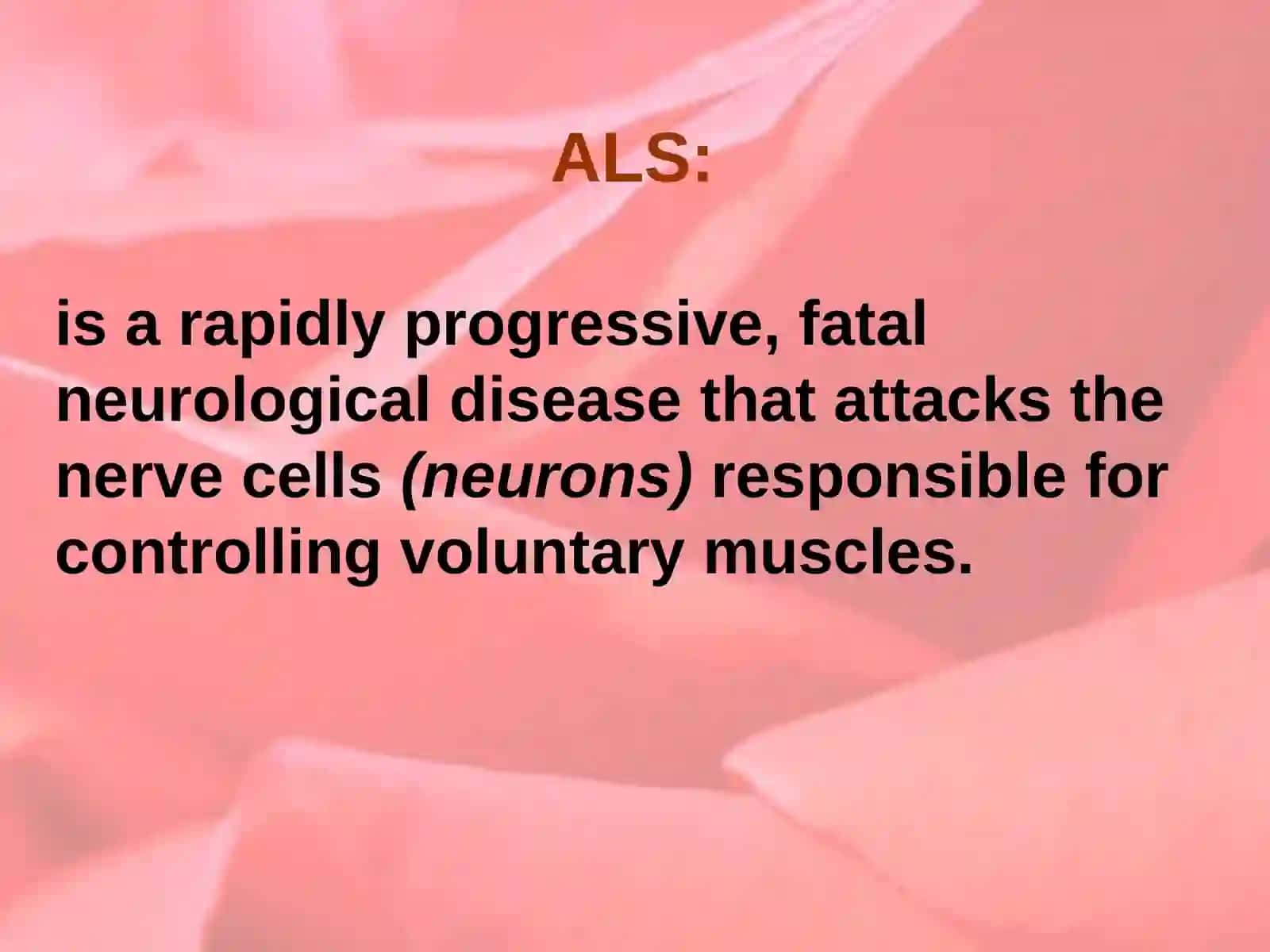 Amyotrophic Lateral Sclerosis 4