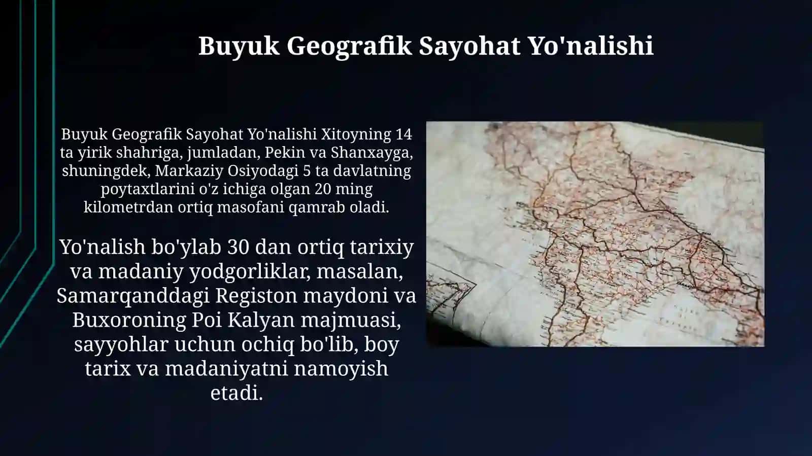 Buyuk Geografik Sayohat Yo'nalishlari 4