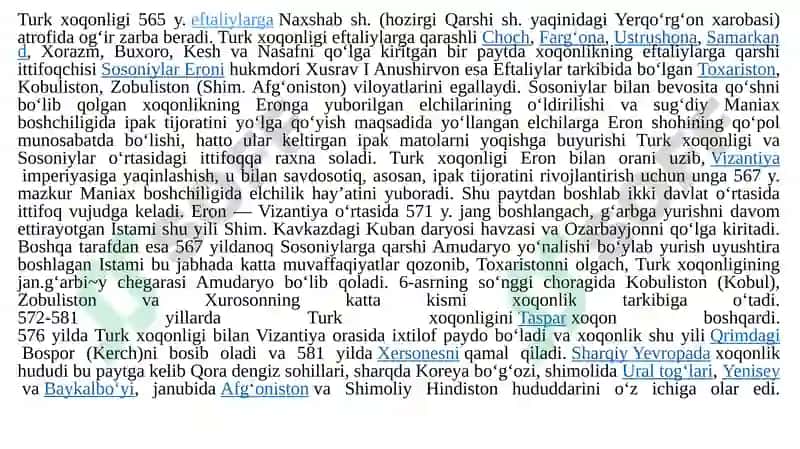 Turk xoqonligi 5