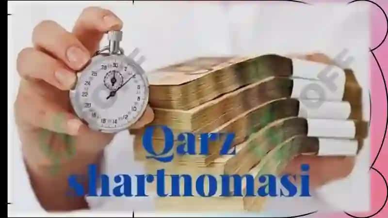 Qarzshartnomasi 5