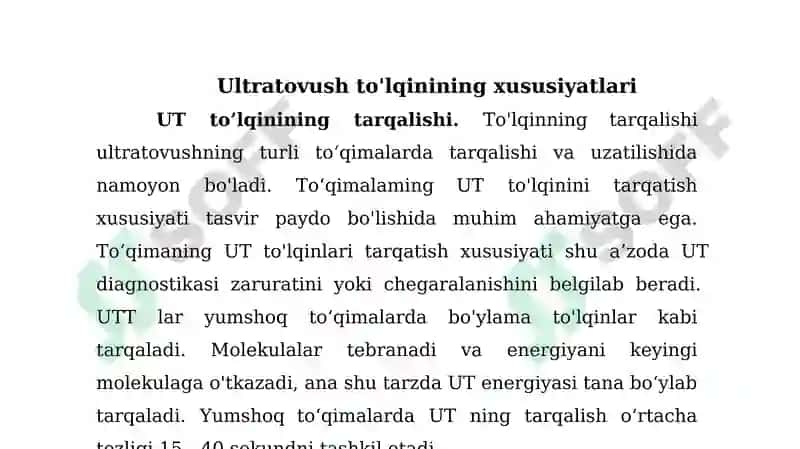 ULTRATOVUSH DIAGNOSTIKASIDA YANGI TEXNOLOGIYALAR 5