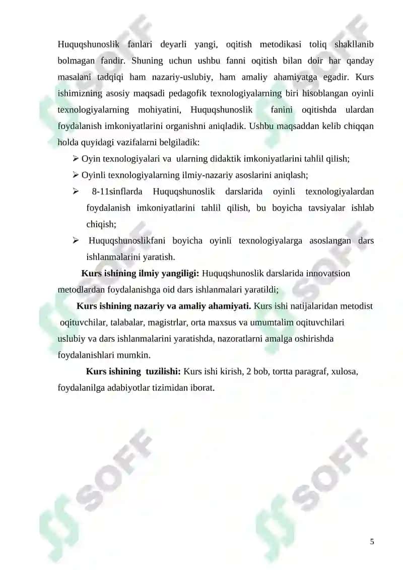 Oʼyin texnologiyalari va ulardan  huquqiy talimda foydalanish 5