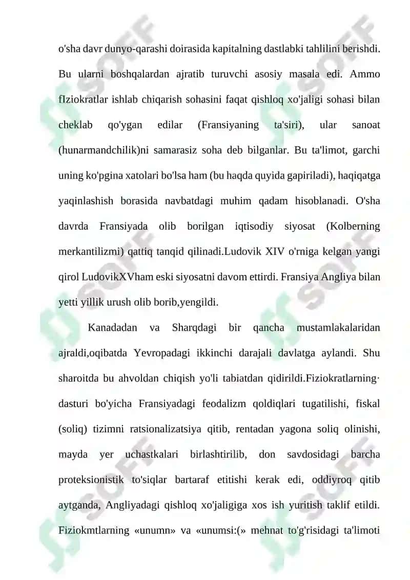 F.Kenening iqtisodiy ta’limotlari 5