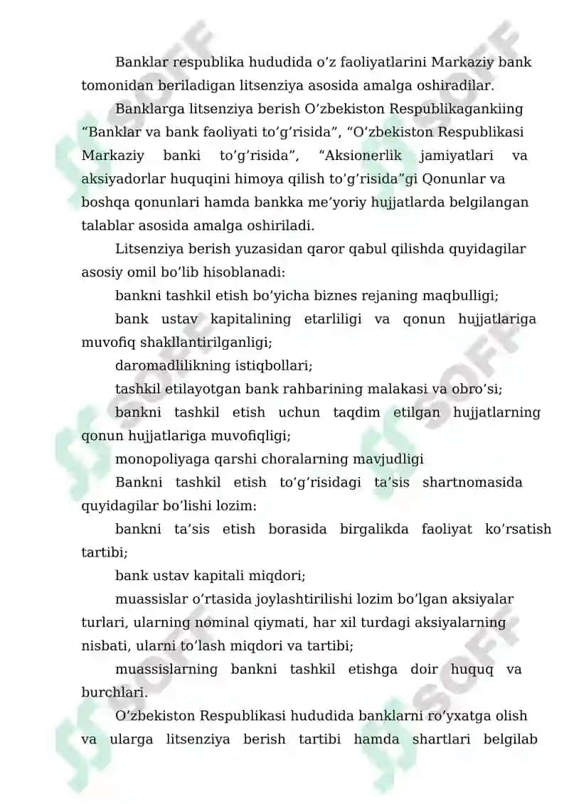 Banklar va ularning turlari 5