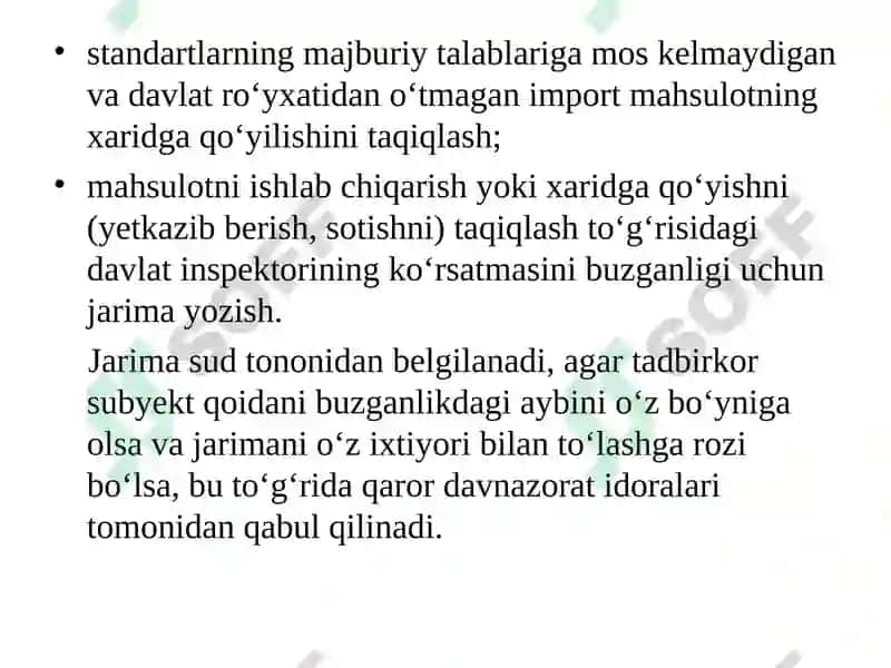 O‘zbekiston Respublikasi standartlashtirish davlat tizimi 5