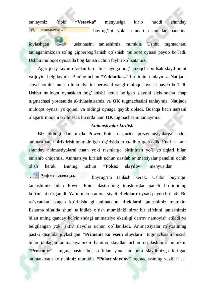 Power Point dasturi 5