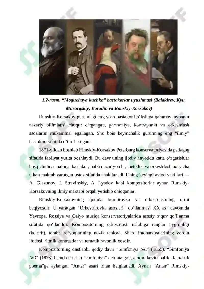 N. Rimskiy-Korsakov simfonik ijodi 5