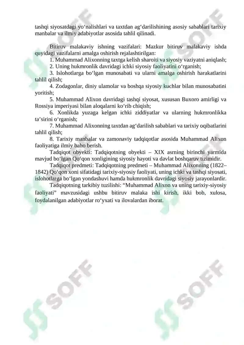 MUHAMMAD ALIXON VA UNING TARIXIY-SIYOSIY FAOLIYATI 5
