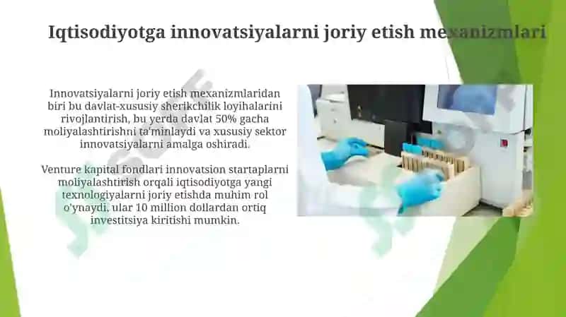 Innovatsiyalarni joriy etish 5