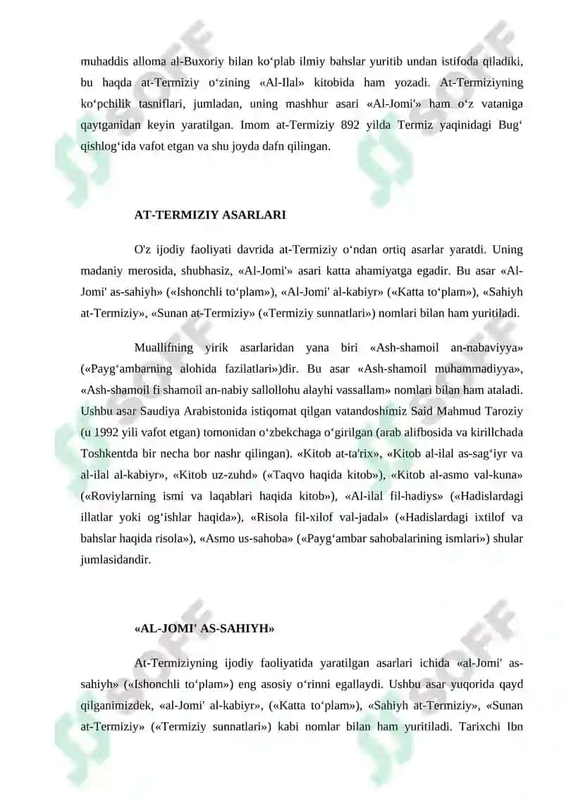 At-Termiziy asarlari 5