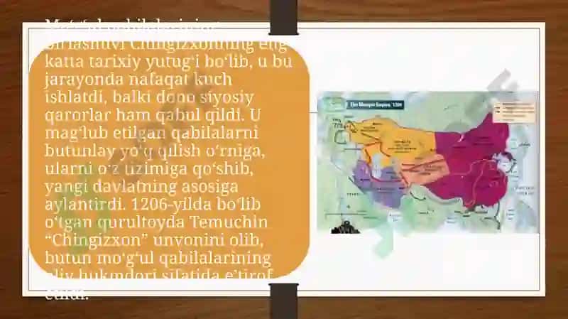 Chingizxon davlarini tashkil topishi 5