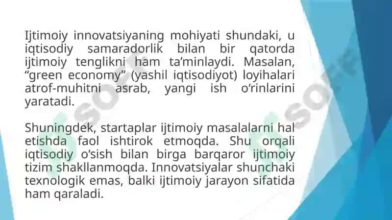 Innovatsion iqtisodyotda ijtimoiy-iqtisodiy masalalar 5