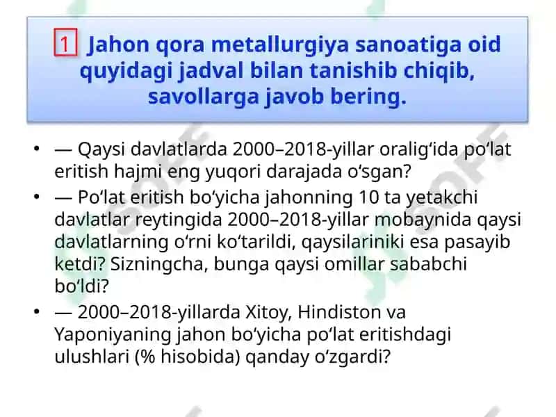 Jahonsanoatigeografiyasi va uning ozgarib borishi 5