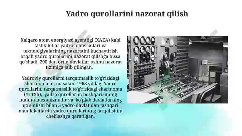 Yadroviy Qurollar 5