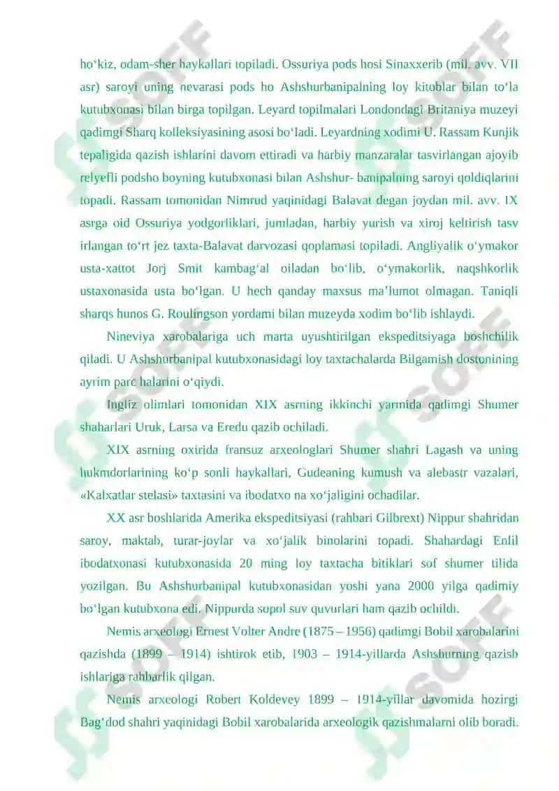 QADIMGI MESOPOTAMIYA MADANIYATI MAVZUSINI OʻRGANISHNING ILGʻOR USUL VA VOSITALARI 5