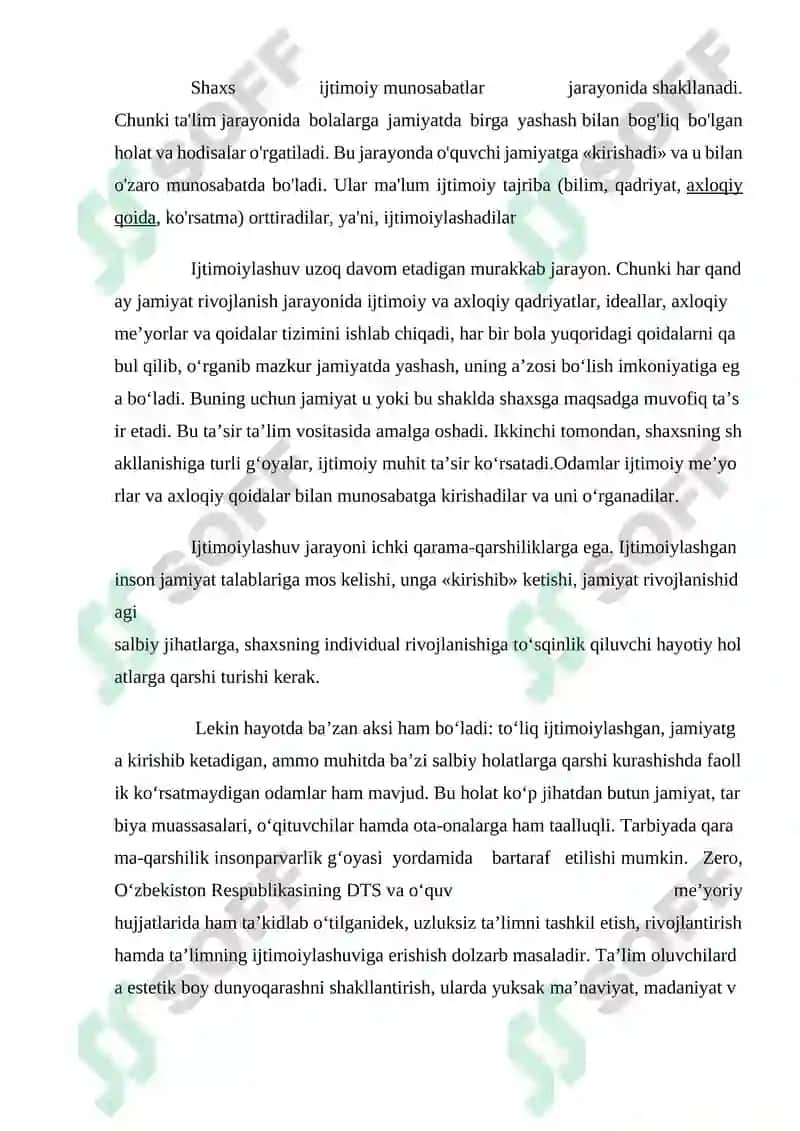 Maktabgacha ta'lim tashkiloti bolalarning moslashuv ko'nikmalarini shakllantirish texnologiyalari 5