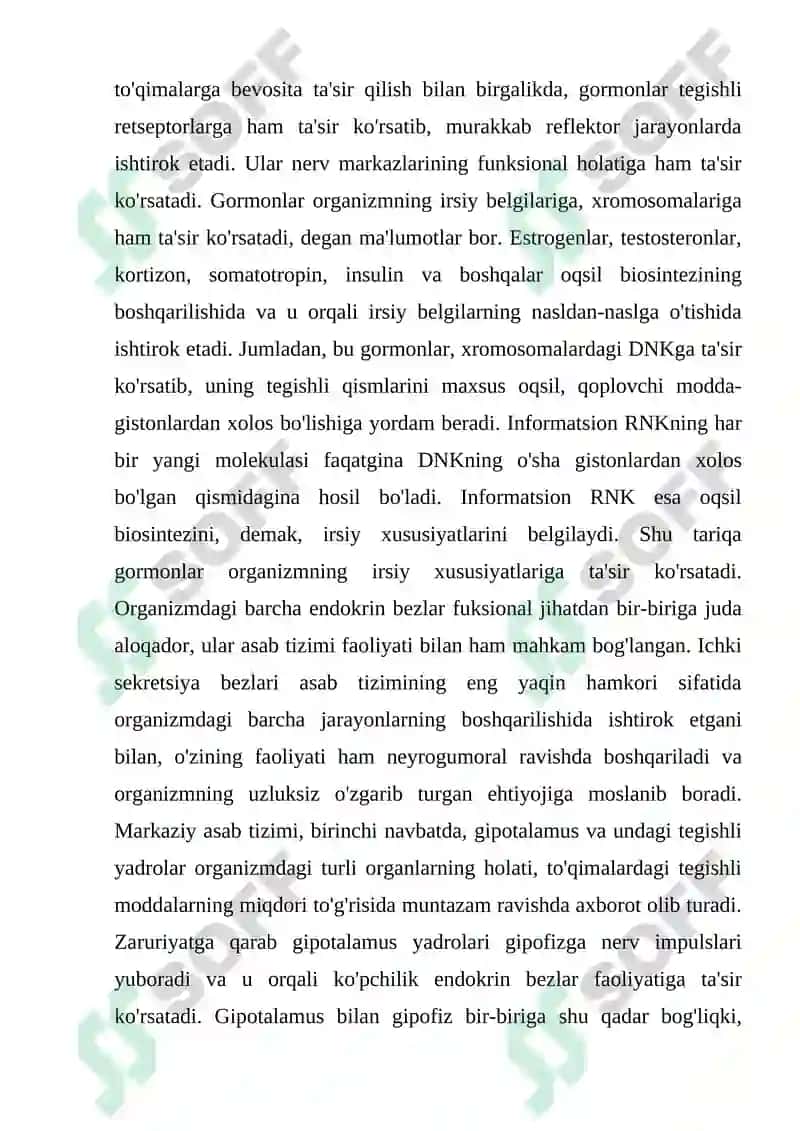 Ichki sekretsiya bezlari fiziologiyasi 5