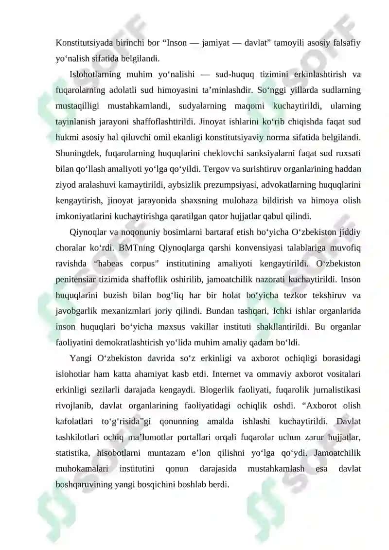YANGI O‘ZBEKISTONDA INSON HUQUQLARI VA ERKINLIKLARI KAFOLATINING YARATILISHI.docx 5