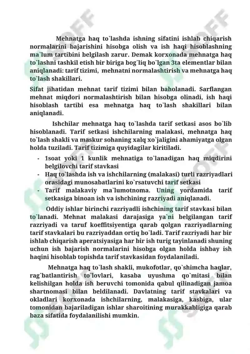 Moliyaviy hisob fanidan bajargan mustaqil ishi 5
