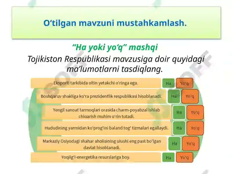 Amaliymashg‘ulot 5