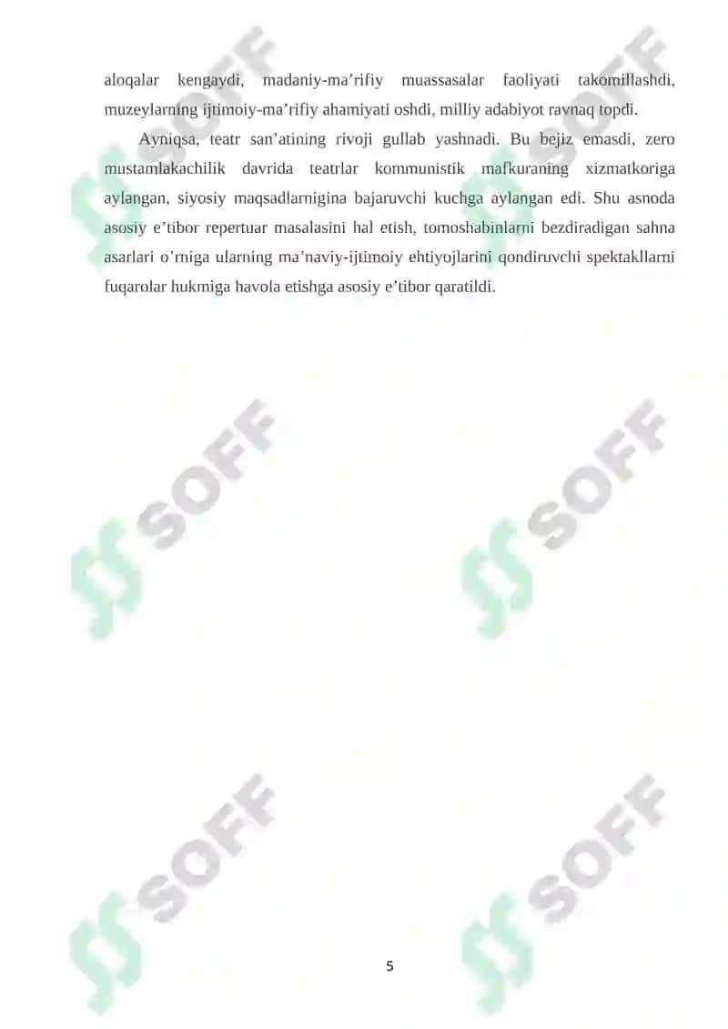 MA’NAVIY-MA’RIFIY ISLOHOTLAR – JAMIYAT TARAQQIYOTINING USTIVOR YO‘NALISHI SIFATIDA. 5