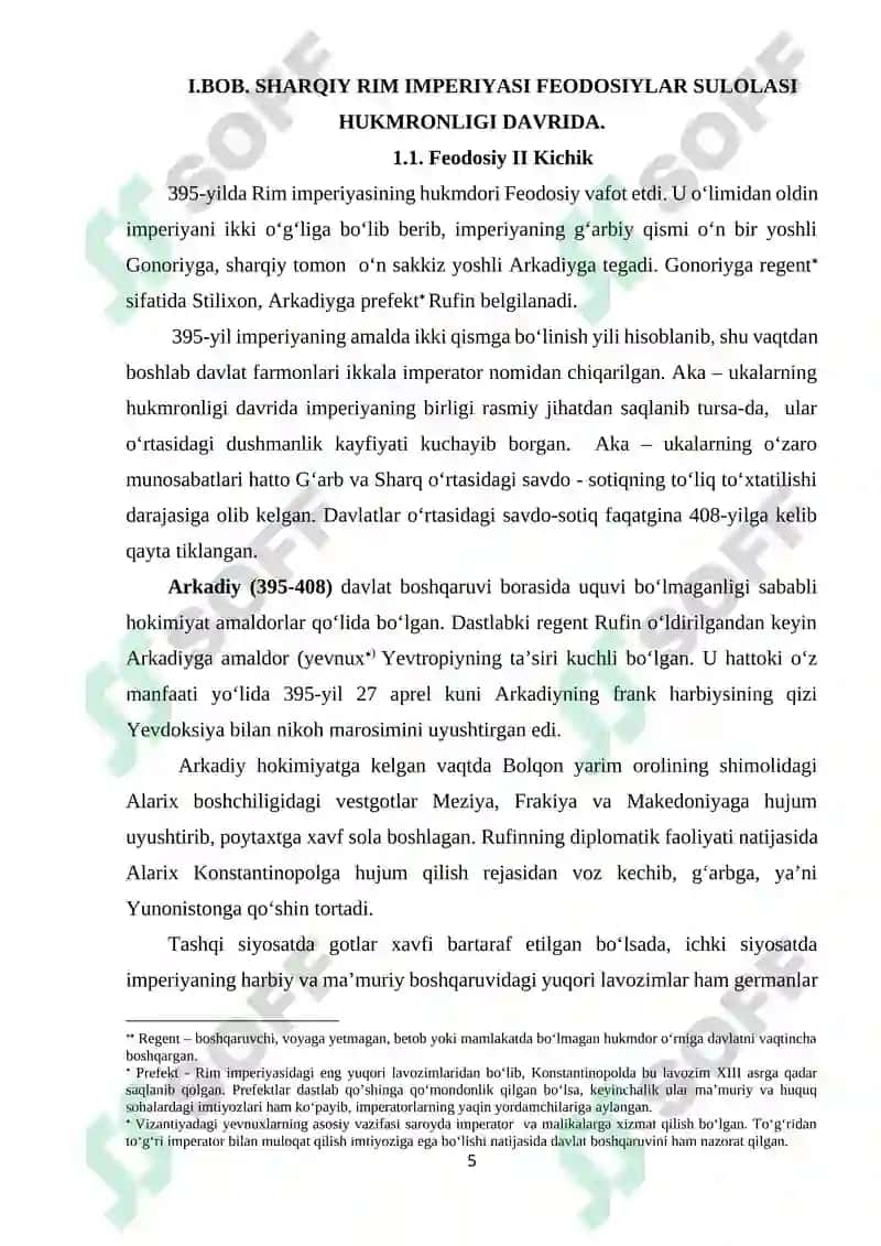 "VIZANTIYANING KIYEV RUSI BILAN ALOQALARI" 5