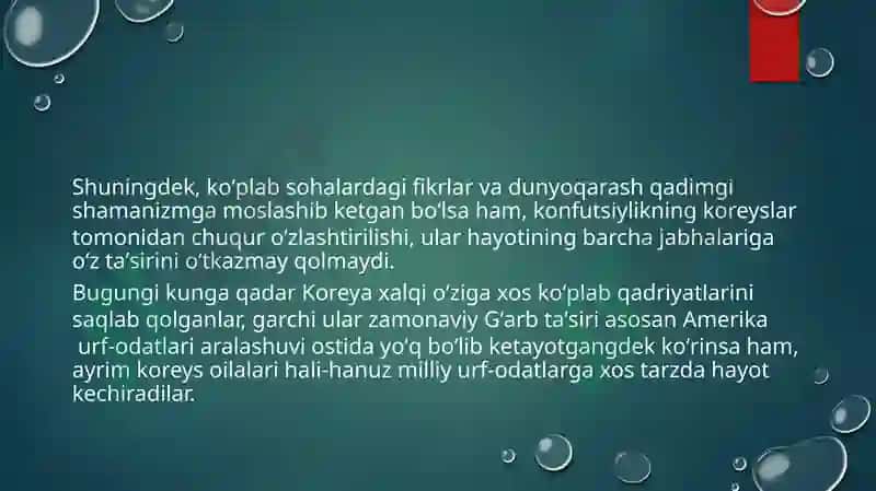 Koreya madaniyati 5