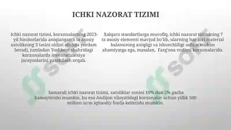 Materiallarni Hisobga Olishning Moliyaviy Aspektlari 5