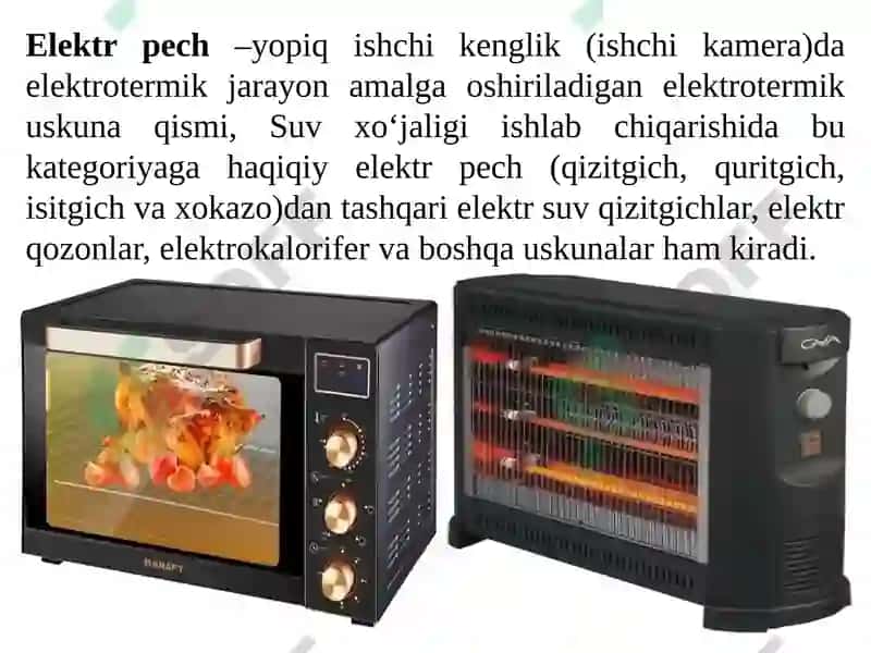 ELEKTROTERMIK USKUNALAR NAZARIYASI VA HISOBLASH ASOSLARI 5