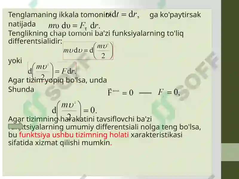 Materiya harakati 5
