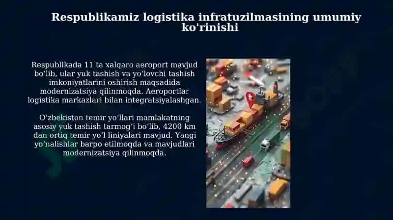 Respublikamizda faoliyat yurituvchi logistika tashkilotlari 5