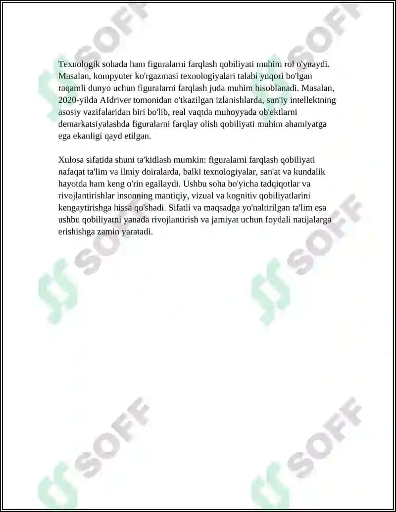 Figuralarni farqlash 5