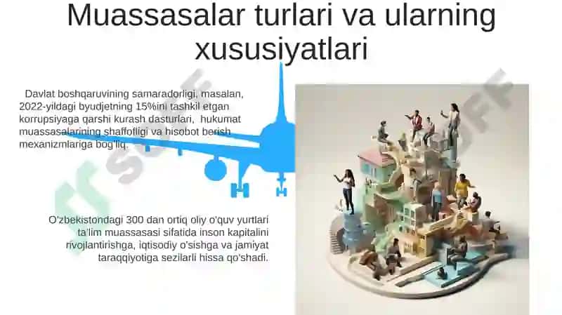 Institutlar va institutsional muhitning jamiyat rivojlanishidagi roli 5